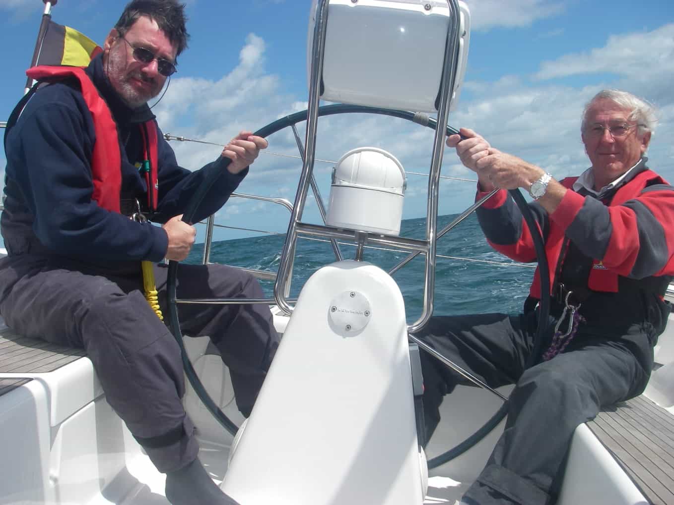 Navigation à bord d'un voilier